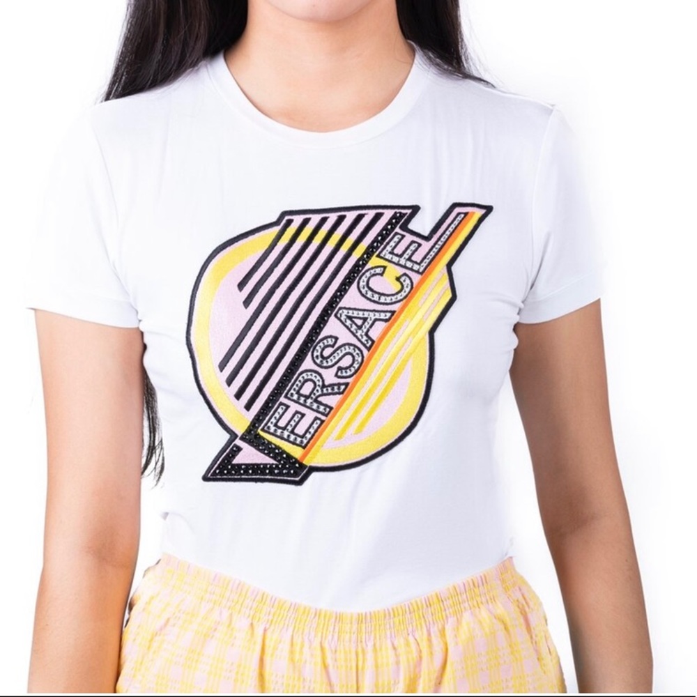 Versace Limited Edition Swarovski Shirt Size 40